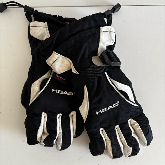 Head M Outlast women’s ski snowboard, black white gloves - Picture 1 of 11